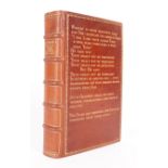 BINDING - The Holy Bible, London, [c.1940], 8vo, FINELY BOUND in contemporary russet crushed...