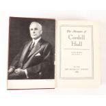 HULL, Cordell (1871-1955). The Memoirs, New York, 1948, 2 vols., large 8vo, original non...