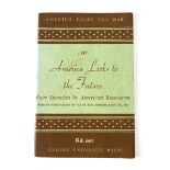 EDEN, Anthony (1897-1977), and others. America Looks to the Future. Four Speeches by American...