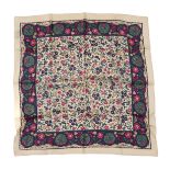 LIBERTY: FOUR SILK SCARVES; TOGETHER WITH A SELECTION OF OTHER SCARVES AND HANDKERCHIEFS (QTY)