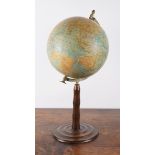 J. FOREST (GLOBEMAKER), NEUVA ESPERA TERRESTRE, A 12’ TERRESTRIAL TABLE GLOBE