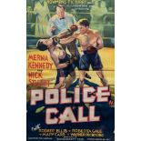 POLICE CALL: A SINGLE SHEET FILM POSTER