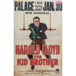 HAROLD LLOYD THE KID BROTHER POSTER