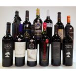 12 BOTTLES ARGENTINIAN AND MEXICAN RED WINE