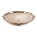 A SILVER SALVER