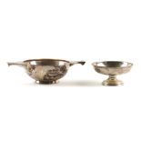 TWO SILVER BOWLS (2)