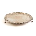 A SILVER SALVER