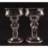 A PAIR OF SWEETMEAT GLASSES (2)