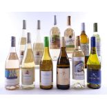 12 BOTTLES AMERICAN WHITE WINE