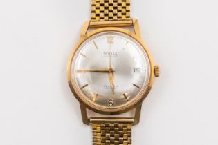 A MAJEX GOLD WATCH AND THREE OTHER WATCHES (4)