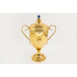 A JOCKEY CLUB GOLD CUP AND COVER