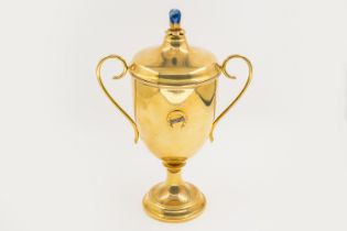 A JOCKEY CLUB GOLD CUP AND COVER