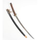 A JAPANESE SAMURAI KATANA SWORD