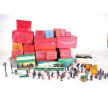 HORNBY 0 GAUGE, A GROUP OF BOXED ITEMS INCLUDING, WAGONS, TENDERS SIGNALS AND SUNDRY