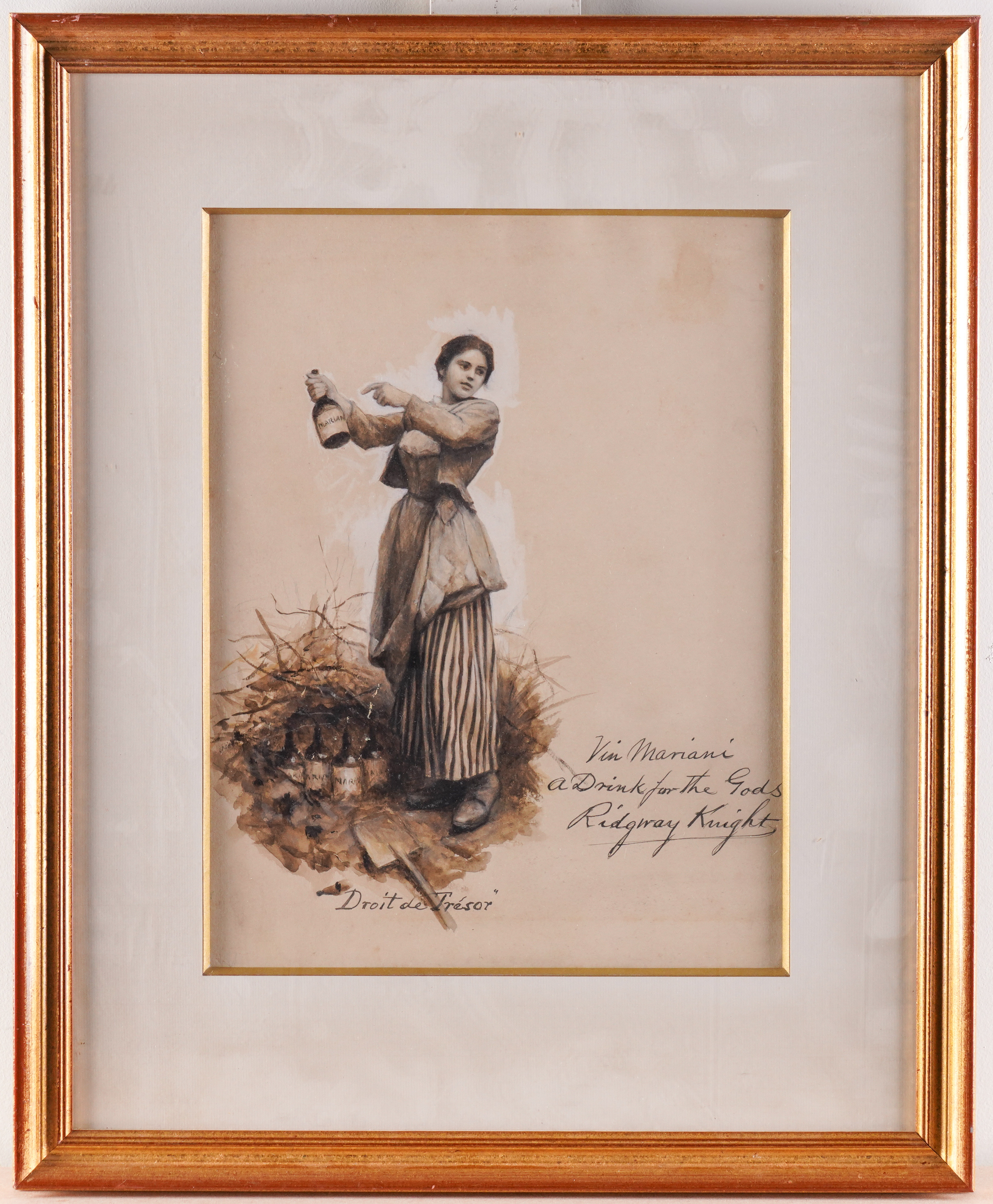 DANIEL RIDGWAY KNIGHT (AMERICAN, 1839-1924) - Image 2 of 3