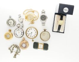 A COLLECTION OF WATCHES (QTY)