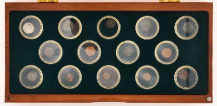 A JUDEAN COIN COLLECTION OF FOURTEEN ANCIENT COINS