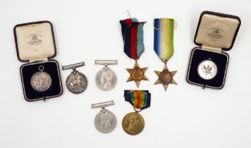 A SMALL QUANTITY OF FIRST AND SECOND WORLD WAR MEDALS AND RELATED INSIGNIA (15)