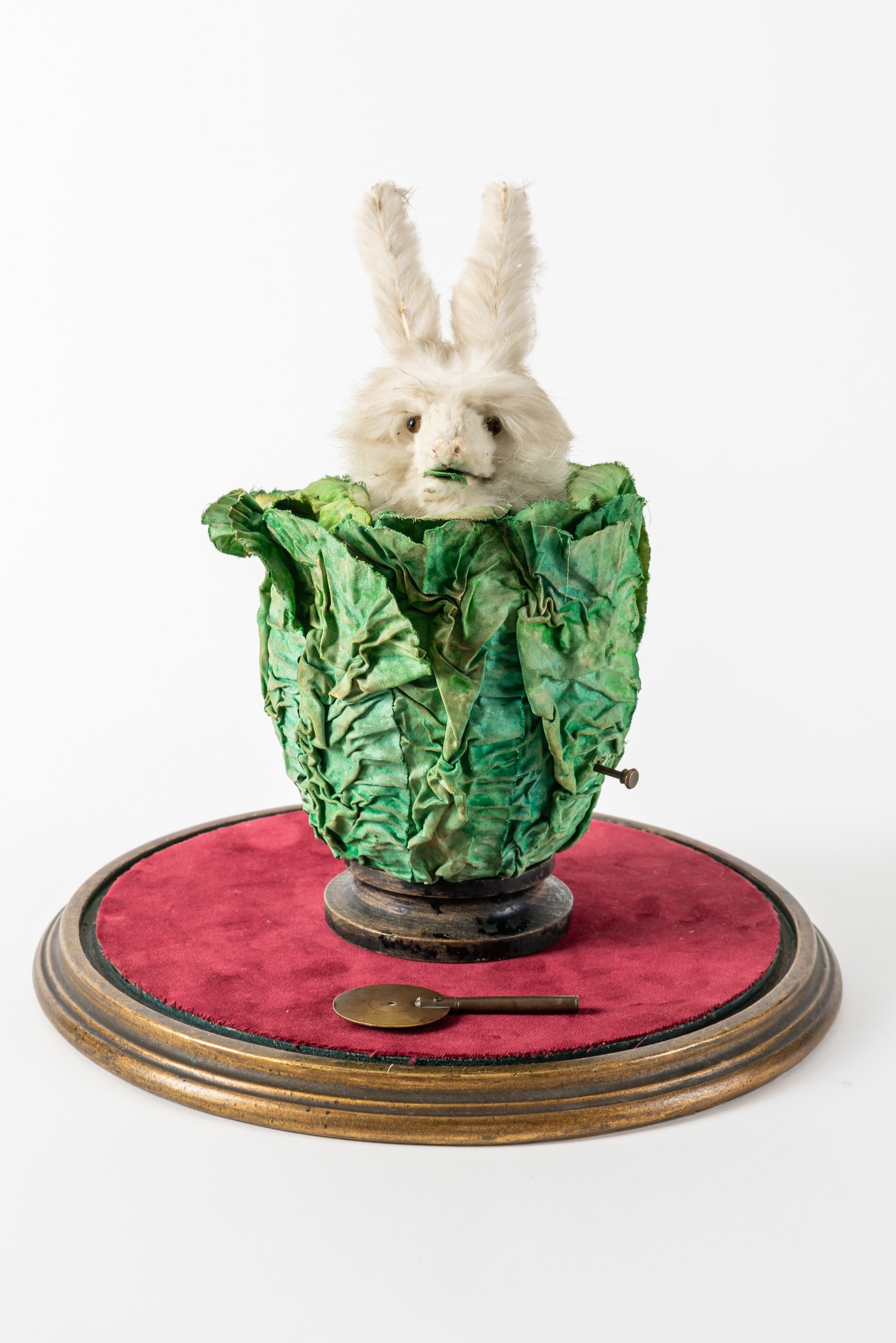 A RARE FRENCH ‘RABBIT-IN-CABBAGE’ MUSICAL AUTOMATON WITH ORIGINAL KEYBy ...