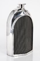 CLASSIC STABLE LTD.: A CHROME-PLATED BENTLEY RADIATOR FLASK OR DECANTER