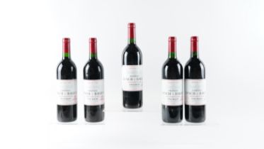 FIVE BOTTLES OF CHATEAU LYNCH-BAGES GRAND CRU CLASSE, PAUILLAC 1989 (5)