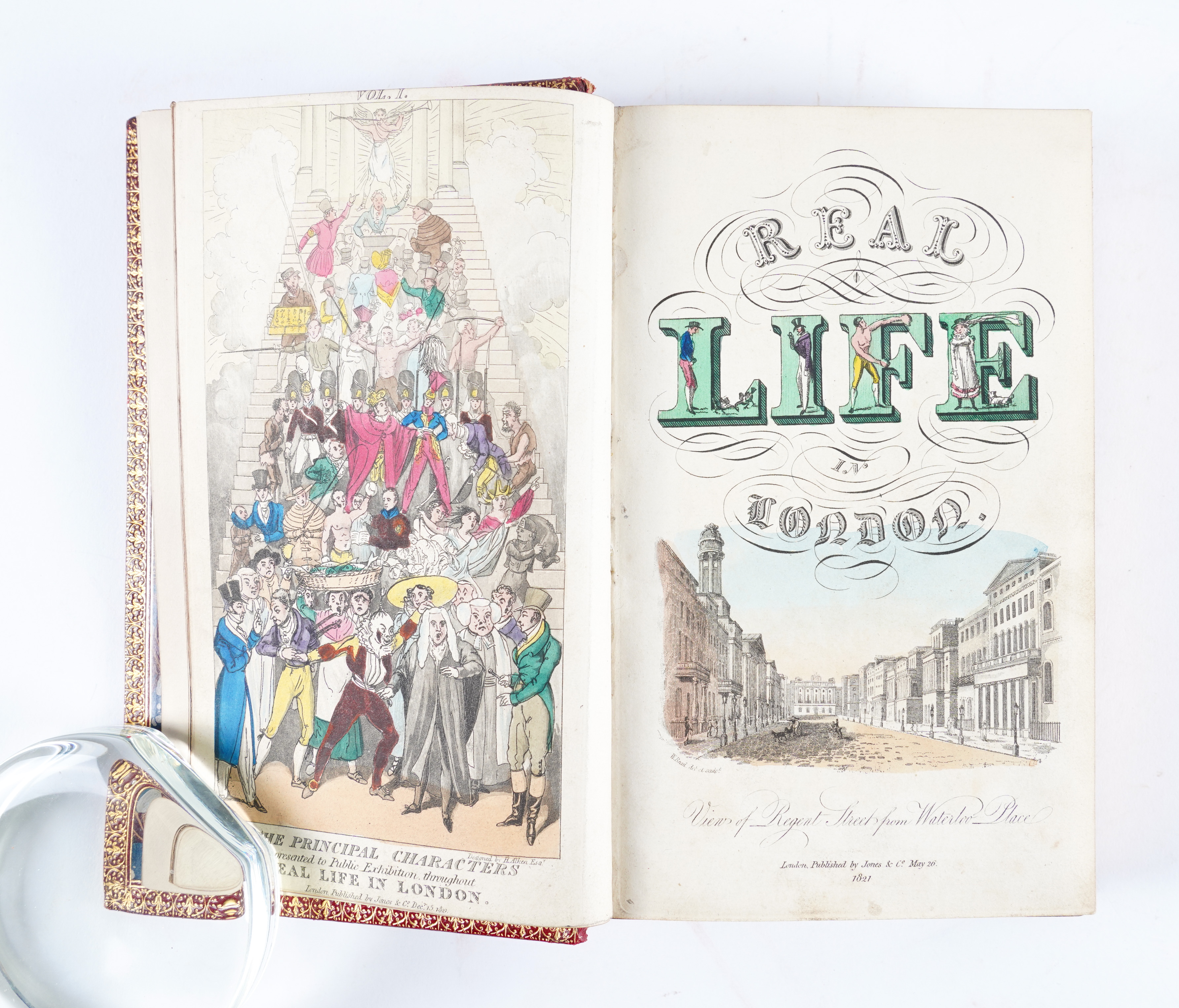 [?EGAN, Pierce (1772-1849), and others]. Real Life in London, London, 1821-22, 2 vols., 8vo,... - Image 4 of 8