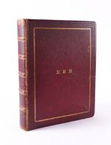 ALBUM, INDIA - An album of c.250 albumen photographs, many of Indian subjects, various sizes,...