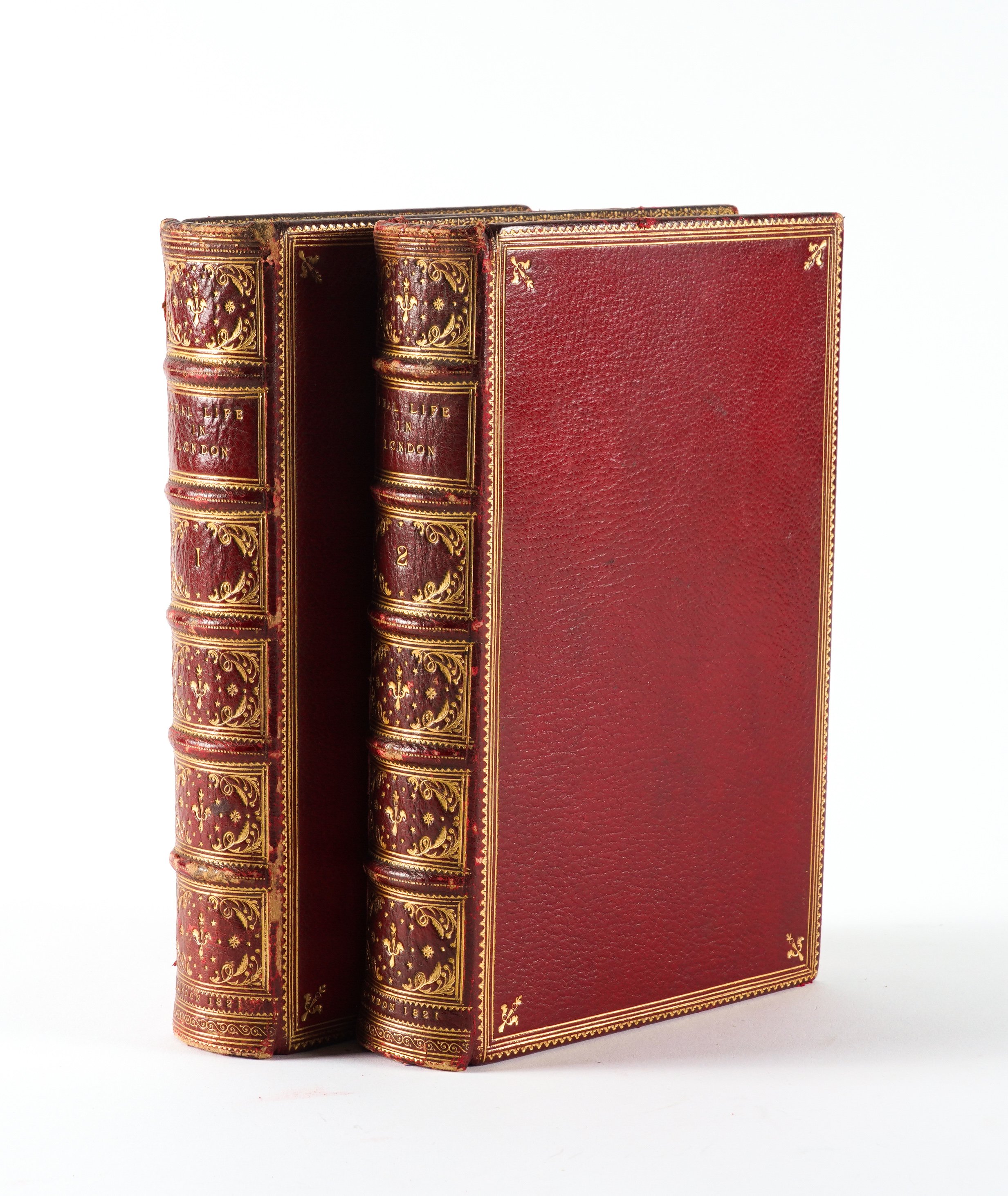 [?EGAN, Pierce (1772-1849), and others]. Real Life in London, London, 1821-22, 2 vols., 8vo,... - Image 2 of 8