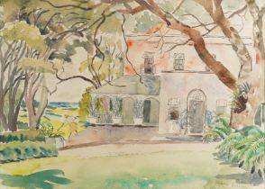 [EDEN, Anthony (1897-1977)] - Alice ACHESON (1895-1996). Two Views of the Villa Nova, Barbados...