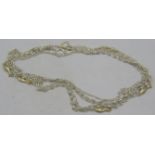 A good quality and stylish Links of London silver & silver gilt (gold layer over some of the