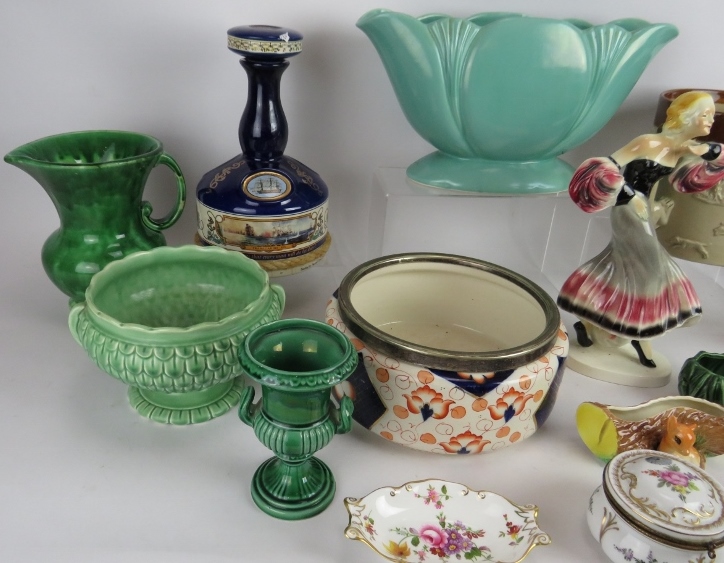 A mixed lot of pottery and stoneware including Doulton, Wade, Hornsea, Dartmouth, Sylvac and Royal - Image 2 of 3