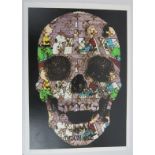 DEATH NYC (Contemporary New York Street artist, b.1979) - Signed ltd edition print with artists