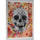 DEATH NYC (contemporary New York Street artist, b.1979) - Signed ltd edition print with artists