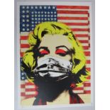 DEATH NYC (Contemporary New York Street artist, b.1979) - Signed ltd edition print with artists