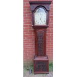 An 18th century 30-hour striking longcase clock by Charles Alexander of Barnstable in a 19th century