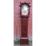 An 18th century burr walnut 8-day striking long case clock by Edward Smith of Richmond, the hood