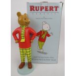 A limited edition Rupert the Bear by Frances Collectables, 1973. Original box included, 12.6 in (