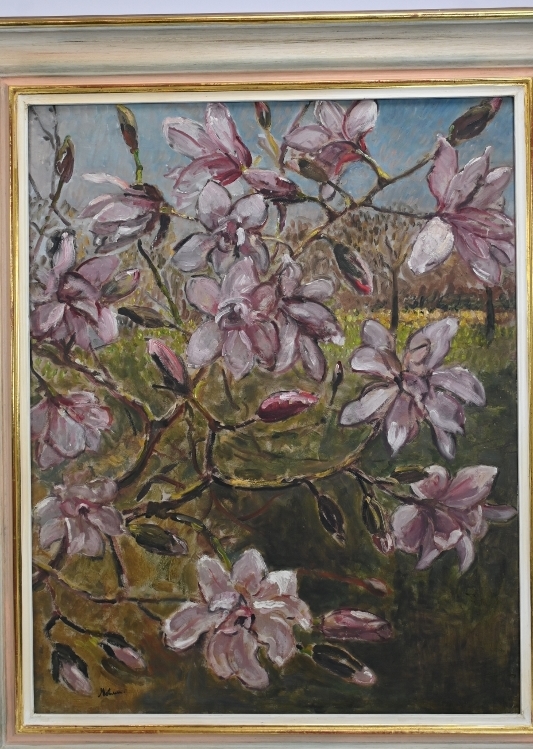 Lord Paul Ayshford Methuen, RA, PRWA, FRSA, (British, 1886-1974) - 'Magnolia Sargentiana Robusta', - Image 2 of 11