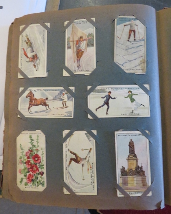 Four albums of cigarette cards including Senior Service, Players, Wills, Lambert & Butler and - Image 7 of 7