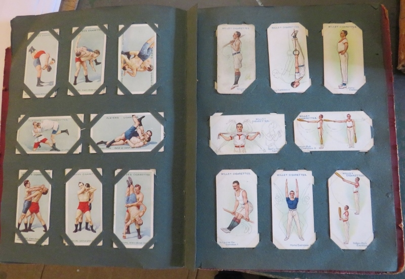 Four albums of cigarette cards including Senior Service, Players, Wills, Lambert & Butler and - Image 4 of 7