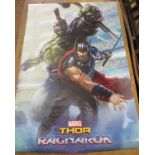 Three Marvel posters circa 1990-2000, Guardians of the Galaxy Vol.2 I am Groot, Hulk v's Hulk