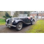 A 1955 MG TF 1500 Midget Roadster with cherished registration ‘1955 MG’. Having been in the same