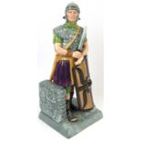 A Royal Doulton ’The Centurion’ figurine. Model number HN 2726. Green factory marks beneath. 9.5