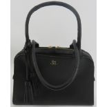 A Radley black handbag with dust bag. Provenance: Part of a private collection of designer luxury