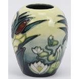 A Moorcroft Lamia pattern vase, circa 1995. Of ovoid form, designed by Rachel Bishop. 3.7 in (9.3