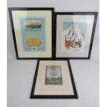 A group of three advertising posters, 20th century. Comprising Jacob & Co’s Cream Crackers,