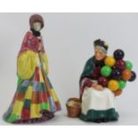 Two Royal Doulton figurines, 20th century. Comprising The Balloon Seller, HN 1315 and The Parson’s