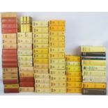 A large collection of Wisden cricketers Almanacks and Anthologies. (74 items). Condition report: