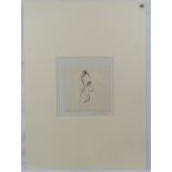 R. B. Kitaj (American, 1932-2007) - 'Robert Duncan', pencil signed limited edition print, number