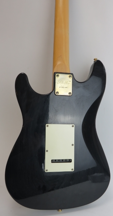 A Phil ‘Pro’ electric guitar, 20th century. Serial Number: 0150101. 39.4 in (100 cm) length. - Image 3 of 3